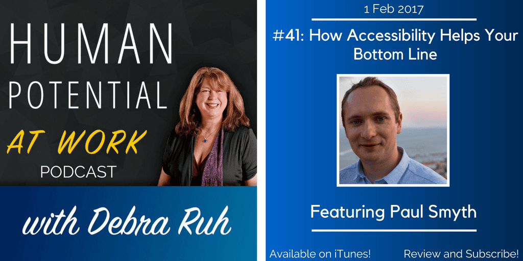Image of Episode Flyer for EP #41: How Accessibility Helps Your Bottom Line