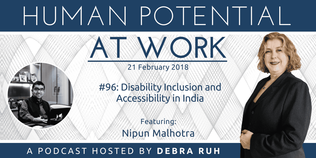 Episode Flyer for #96: Disability Inclusion and Accessibility in India