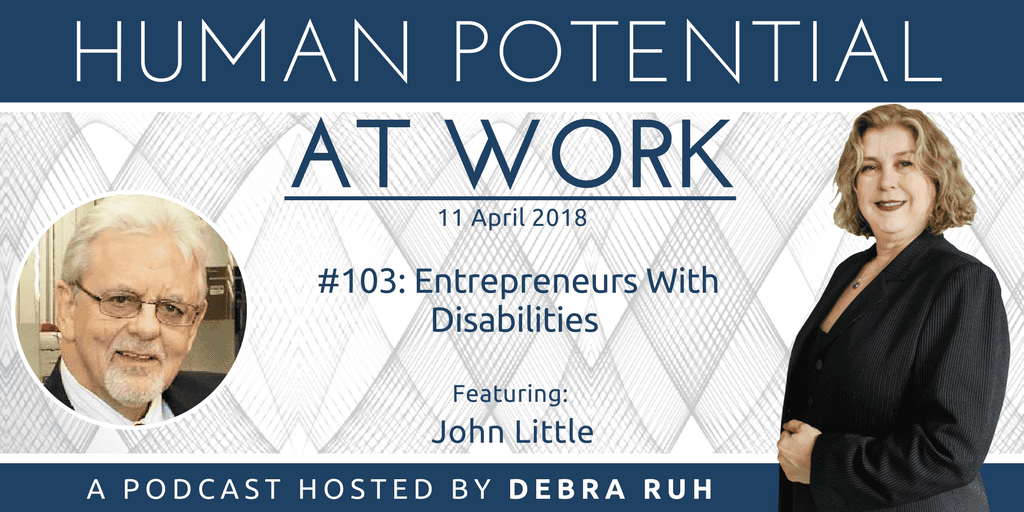 Flyer for Episode #103: Entrepreneurs With Disabilities