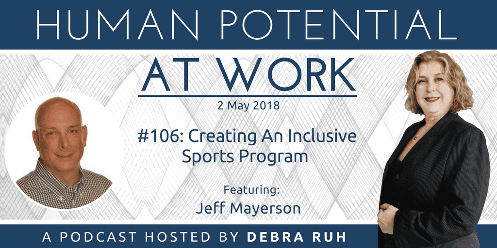 Episode Flyer for #106: Creating An Inclusive Sports Program