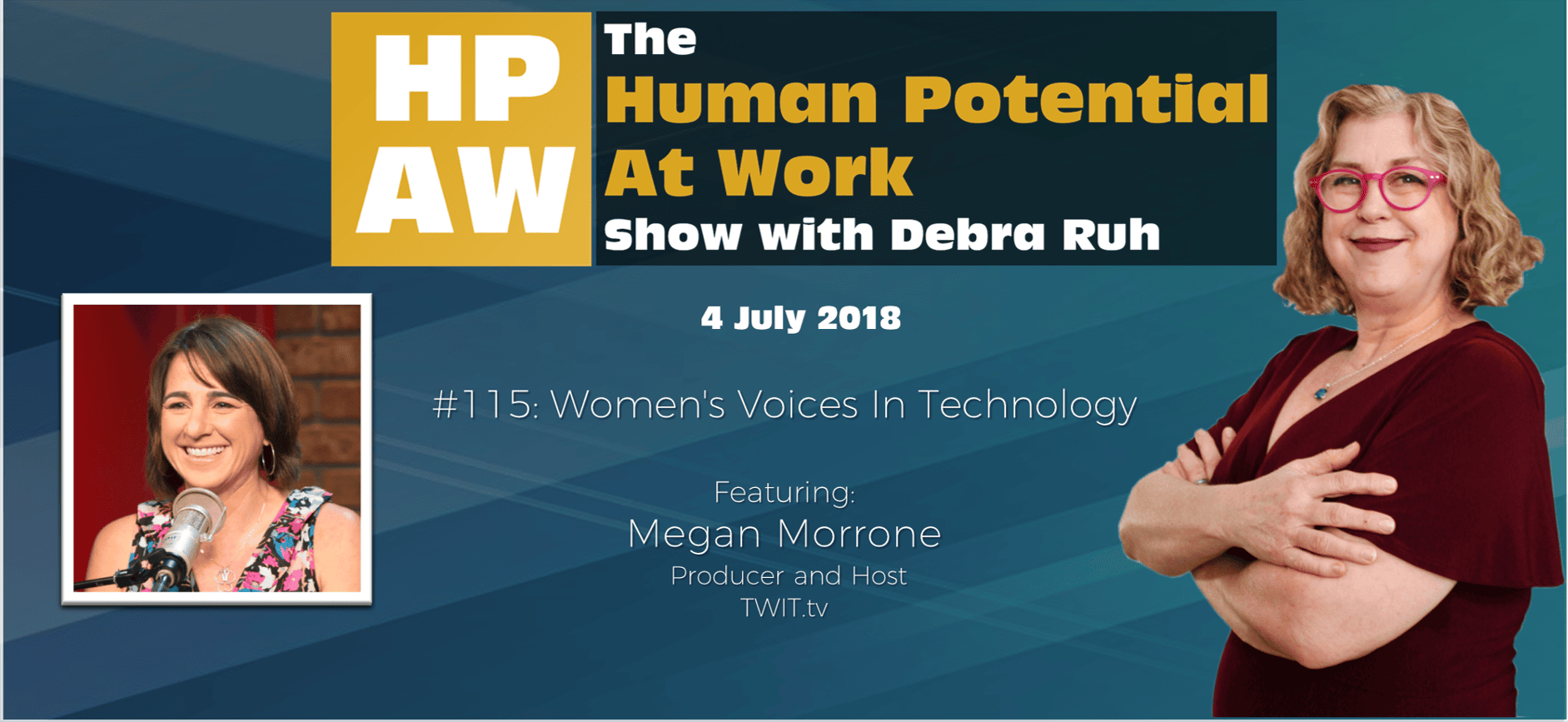 Episode Flyer for #115 Women's Voices In Technology