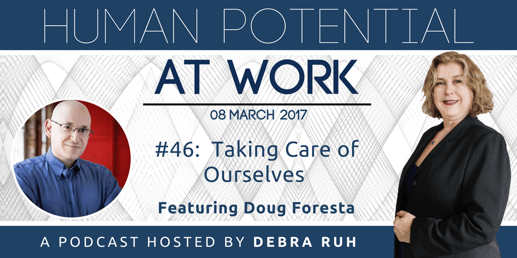 The Episode Flyer for #46: Taking Care of Ourselves