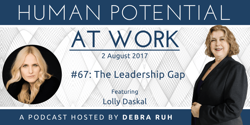 Episode Flyer for #67: The Leadership Gap