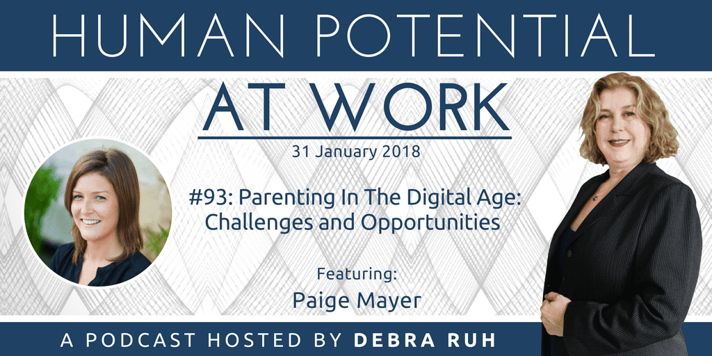 Flyer for Episode #93: Parenting In The Digital Age: Challenges and Opportunities