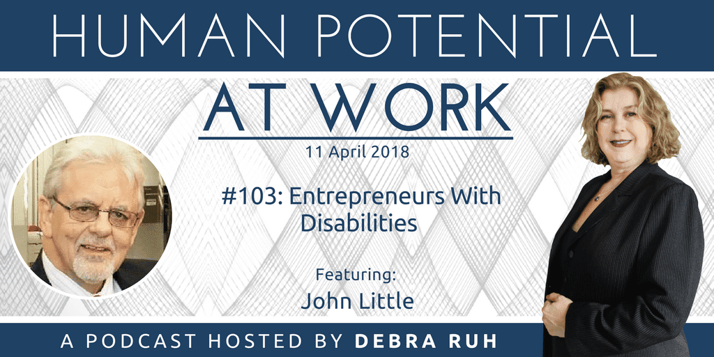 Flyer for Episode #103: Entrepreneurs With Disabilities