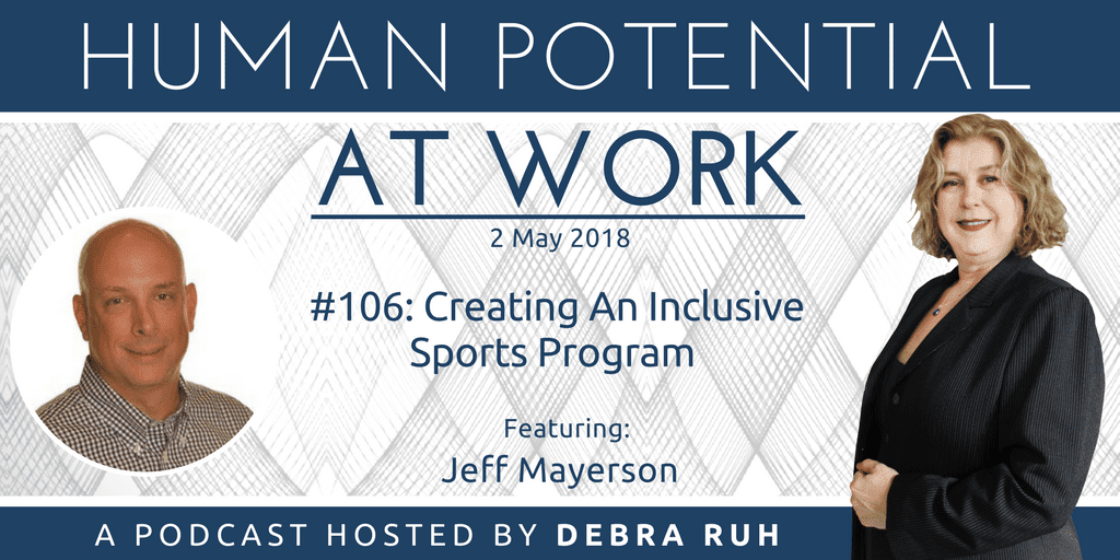Episode Flyer for #106: Creating An Inclusive Sports Program