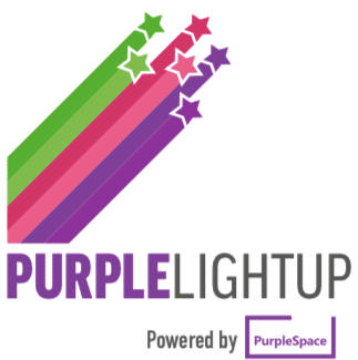 #PurpleLightUpLogo