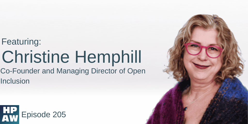 Christine Hemphill Co-Founder and Managing Director of Open Inclusion