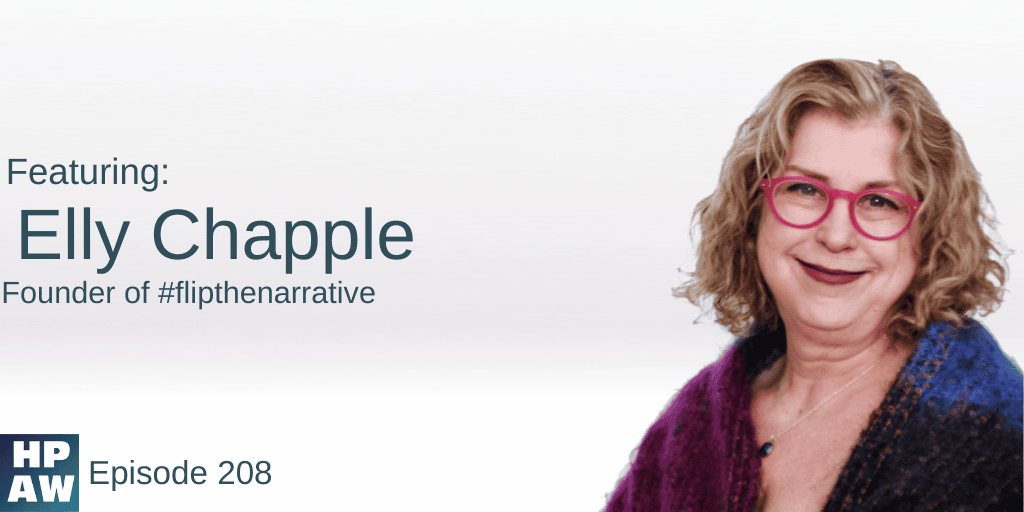 Elly Chapple founder of #flipthenarrative
