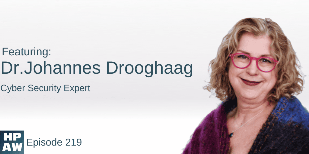 Dr Johannes Drooghaag Cyber Security Expert