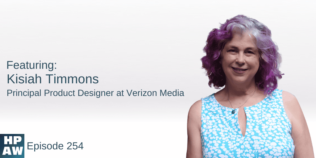Kisiah Timmons Principal Product Designer at Verizon Media