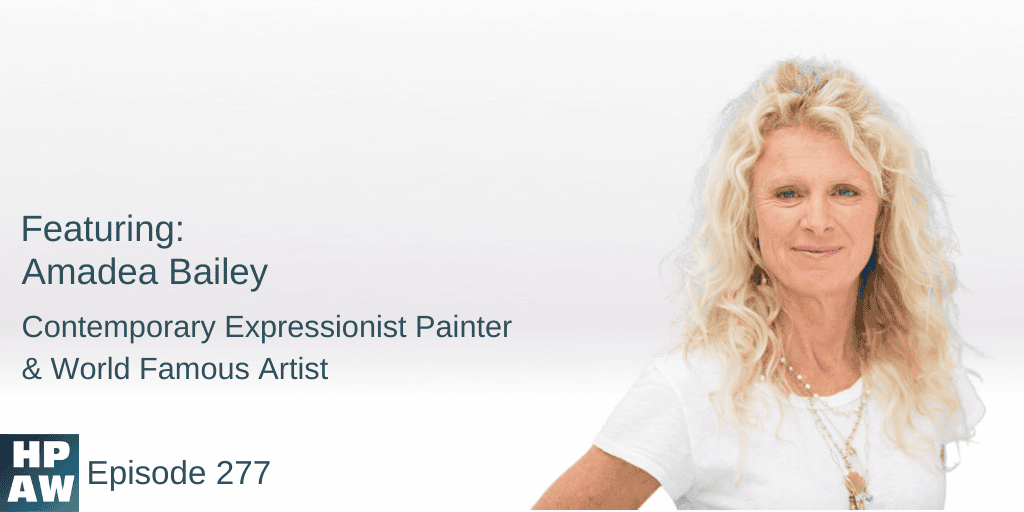Amadea Bailey Contemporary Expressionist Painter & World Famous Artist