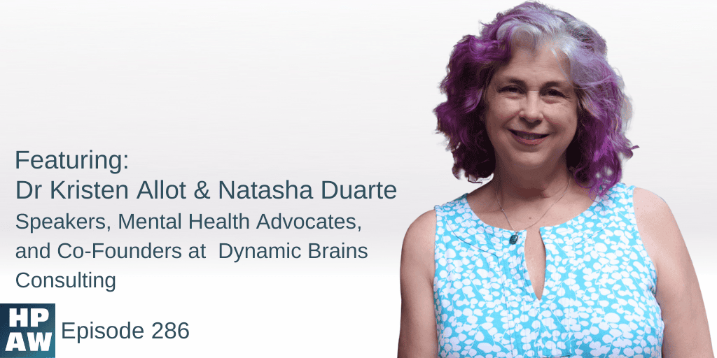 Dr Kristen Allot & Natasha Duarte speakers, mental health advocates, and co-founders at dynamic brains consulting
