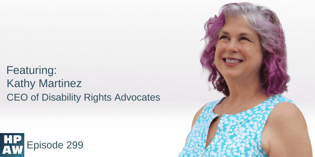 Kathy Martinez CEO of Disability Rights Advocates