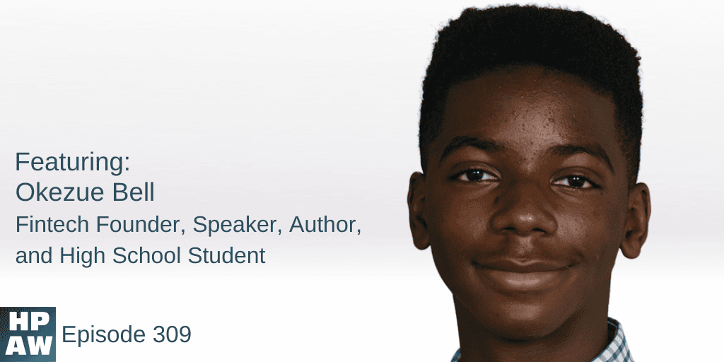 okezue bell fintech founder, speaker, author, and high school student