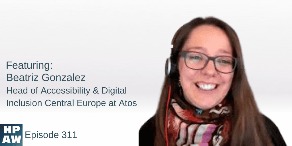 beatriz gonzalez head of accessibility & digital inclusion central europe at atos