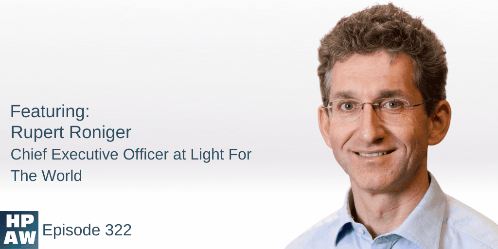 Rupert Roniger Chief executive officer at light for the world