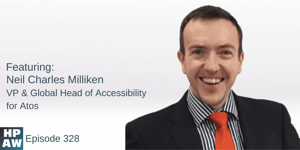 neil charles milliken vp & global head of accessibility for atos