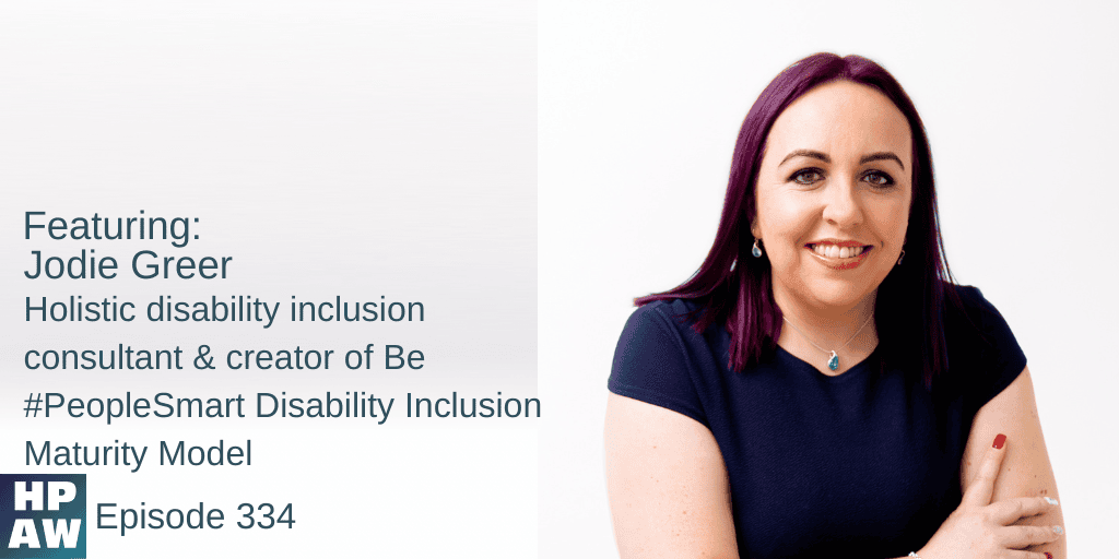 Jodie Greer holistic healer and creator of #PeopleSmart disabilityinclusion